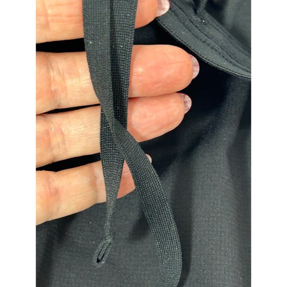 Adidas Men’s Running Shorts Black White Triple Stripes S 9” Back Zip Pocket Logo - Picture 10 of 16